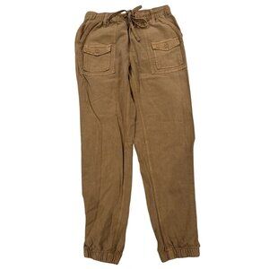 Aerie Womens Cargo Jogger Pants Brown XS
